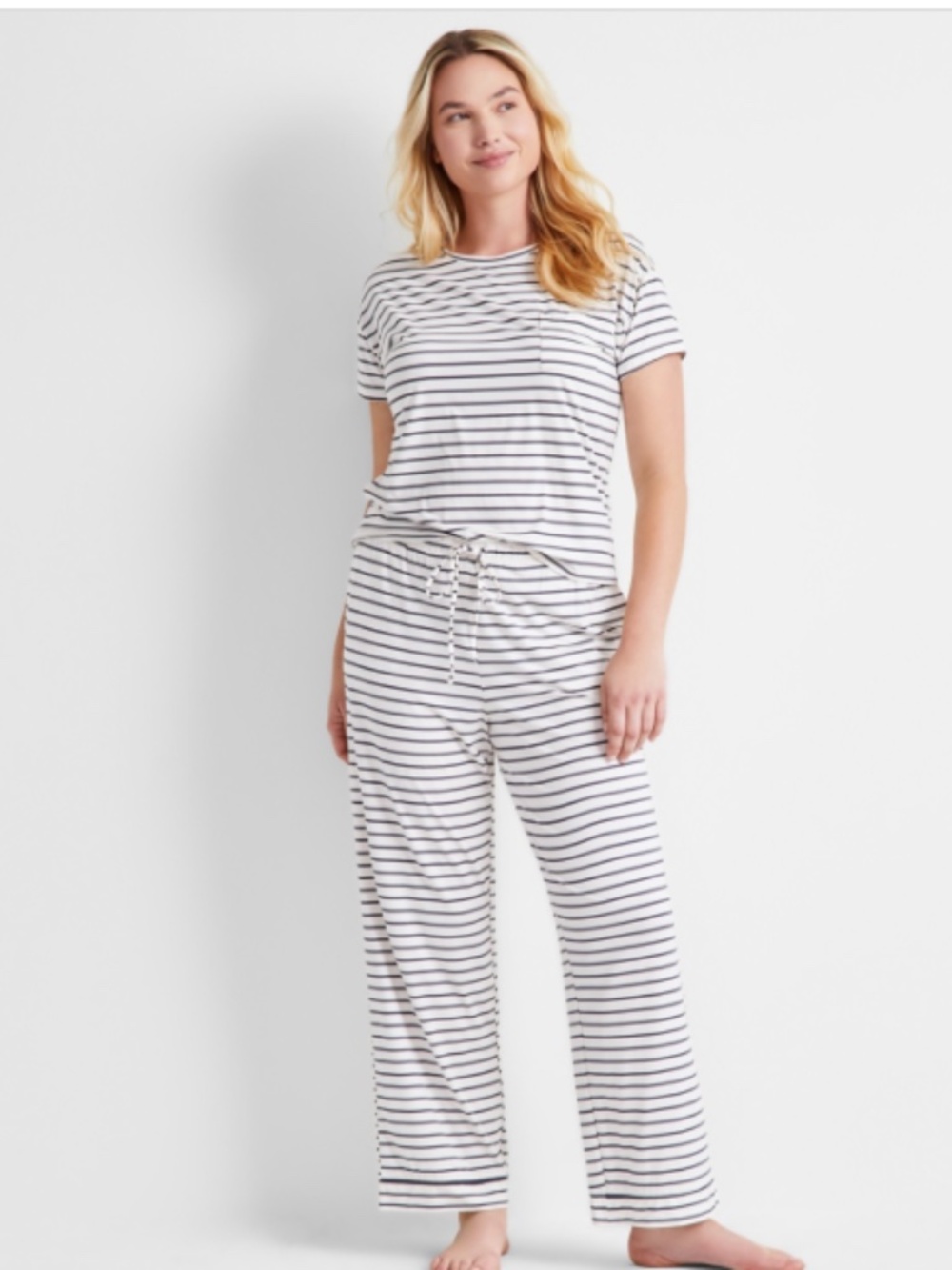 State of Day Women's 2-Pc. Fluid Knit Pajamas Set, XXL